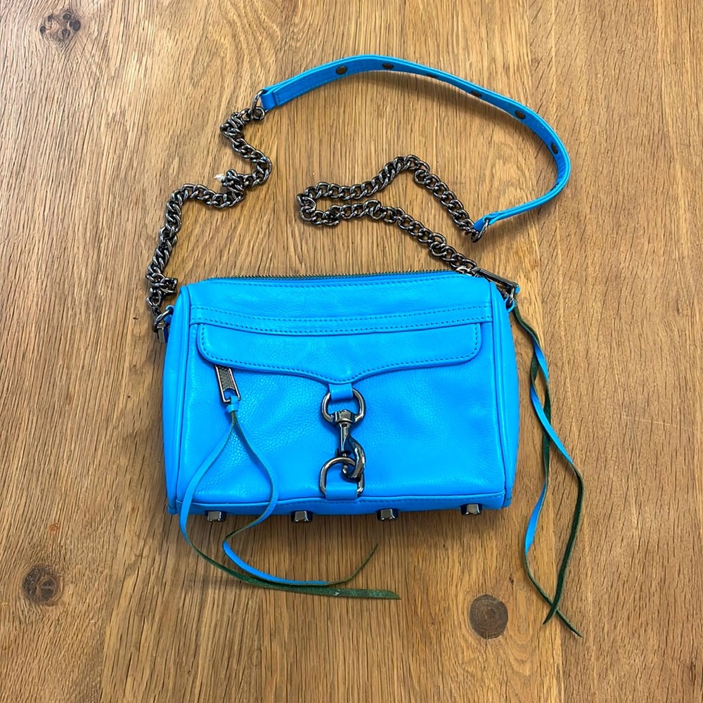 Blue Crossbody Bag
